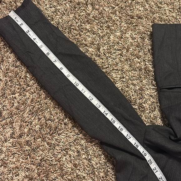 J Crew 100% Wool Grey Blazer Size 4 - Picture 7 of 9